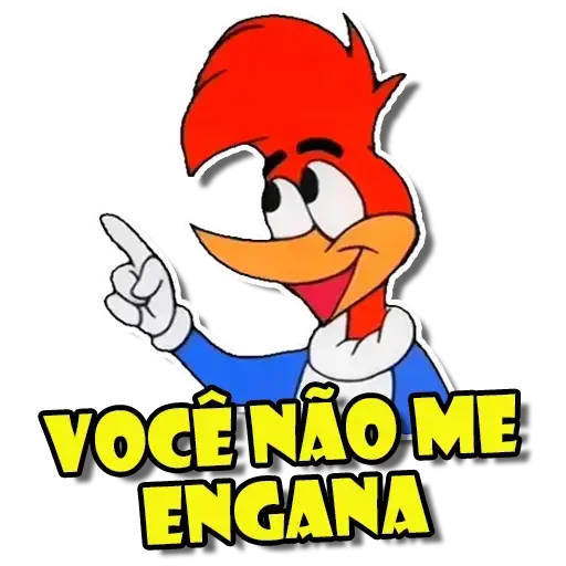 Figurinhas Voce nao me engana para whatsapp