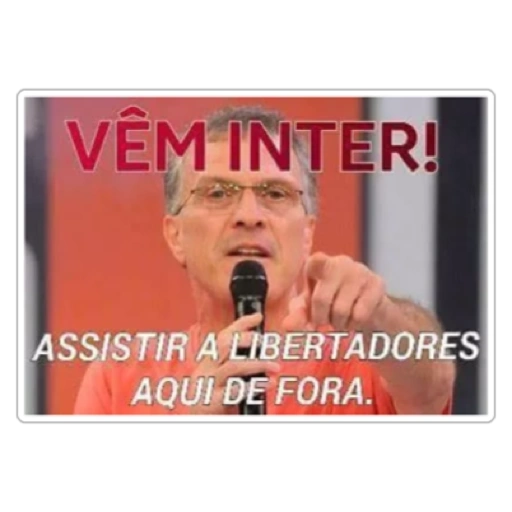 Figurinhas Internacional eliminado para whatsapp