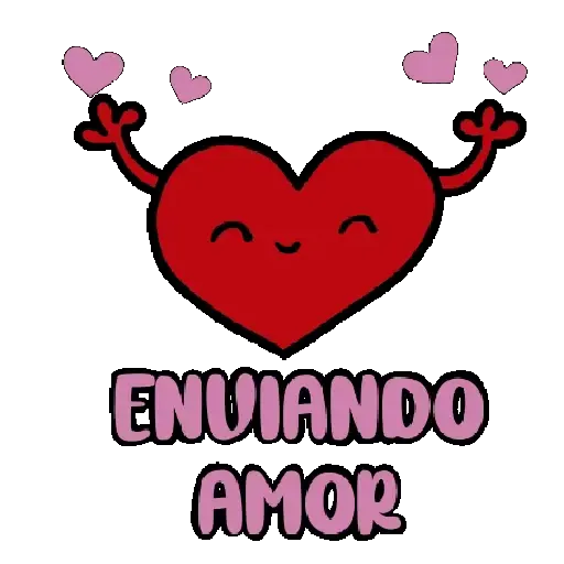 Figurinhas Enviando amor para whatsapp