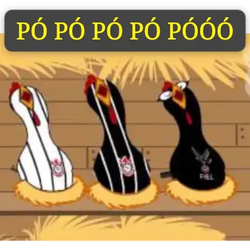 Figurinhas Galinha trombadinha para whatsapp