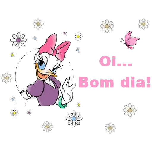 Figurinhas Margarida para whatsapp