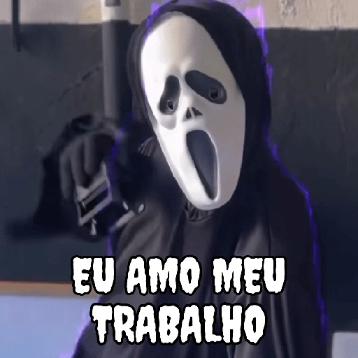 Figurinhas Eu amo meu trabalho para whatsapp