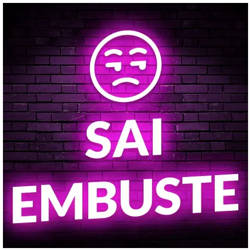 Figurinhas Sai embuste para whatsapp