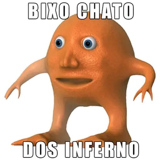 Figurinhas Chato dos inferno para whatsapp