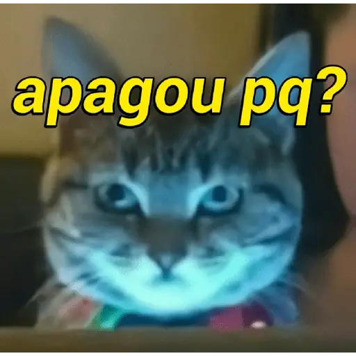 Figurinhas Apagou para whatsapp