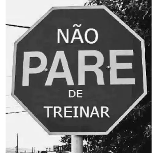 Figurinhas Nao pare de treinar para whatsapp