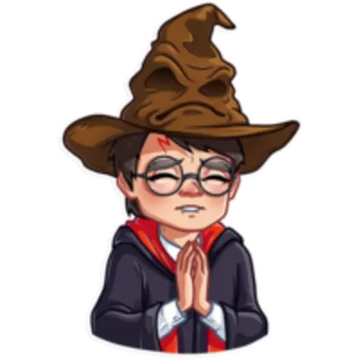 Figurinhas Chapeu seletor para whatsapp