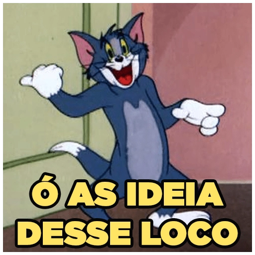 Figurinhas Tom e Jerry para whatsapp