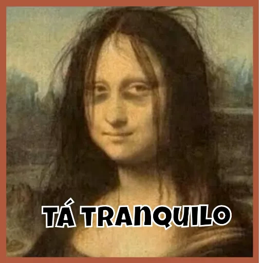 Figurinhas Monalisa para whatsapp