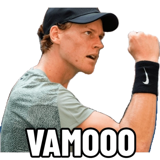 Figurinhas Jannik Sinner para whatsapp