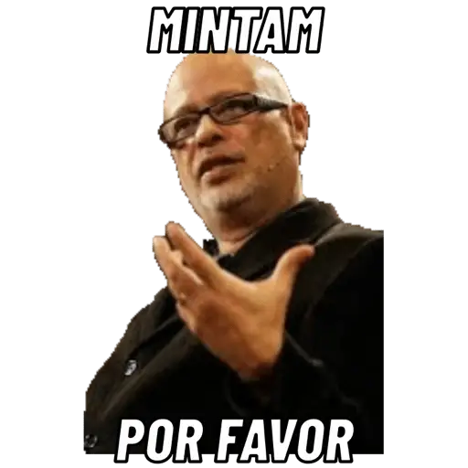 Figurinhas Mintam por favor para whatsapp