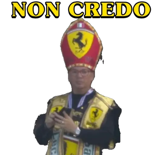 Figurinhas Non credo para whatsapp