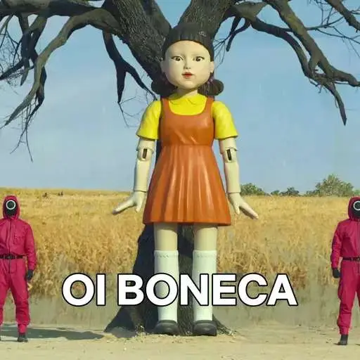 Figurinhas Oi boneca para whatsapp