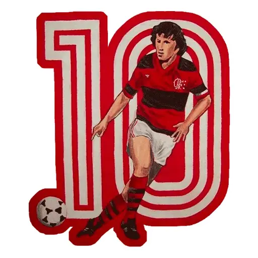 Figurinhas Zico para whatsapp