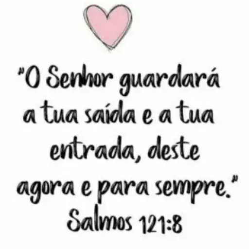 Figurinhas Salmos 121:8 para whatsapp