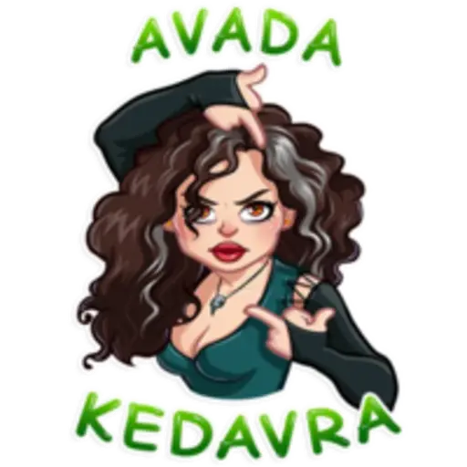 Figurinhas Avada kedavra para whatsapp