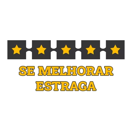 Figurinhas Cinco Estrelas para whatsapp