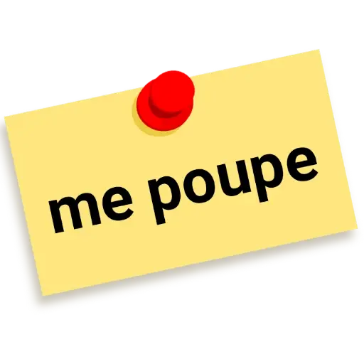 Figurinhas Me poupe para whatsapp