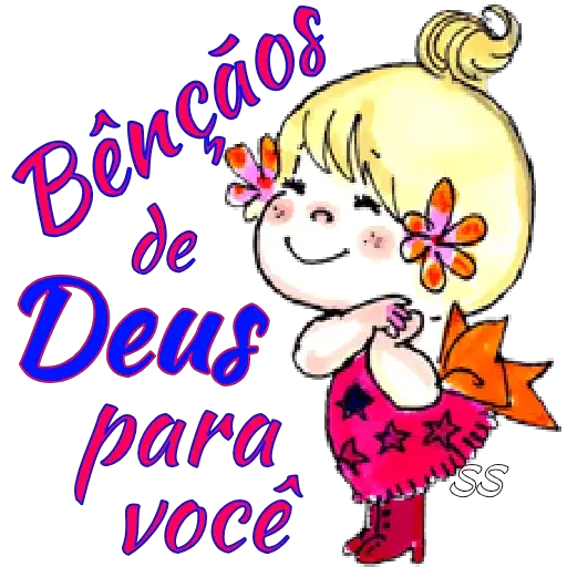 Figurinhas Bencaos de deus para voce para whatsapp