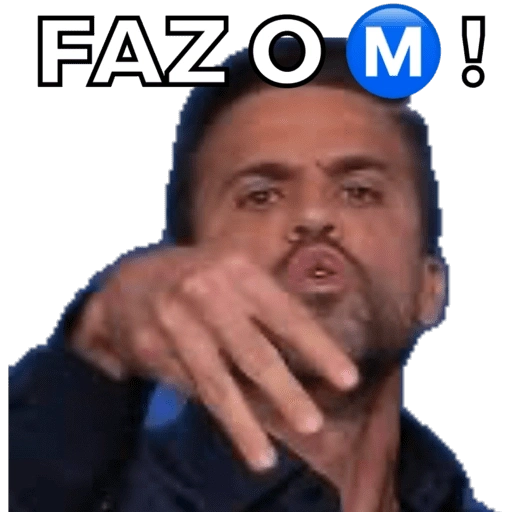 Figurinhas Faz o m para whatsapp