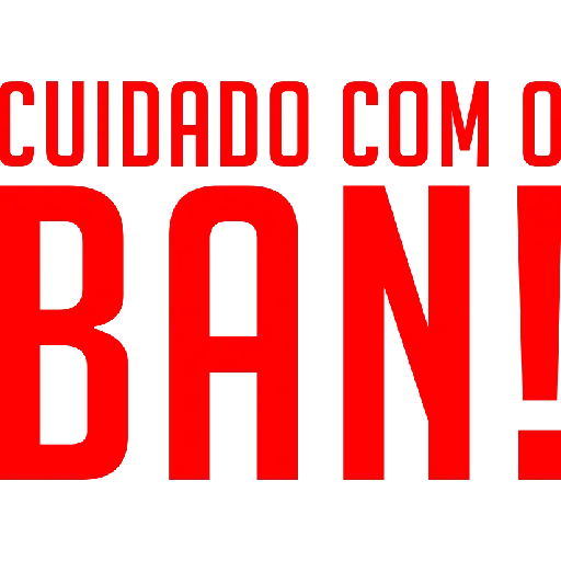 Figurinhas Cuidado com o ban para whatsapp