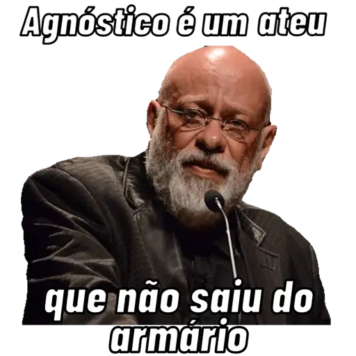 Figurinhas Agnostico para whatsapp