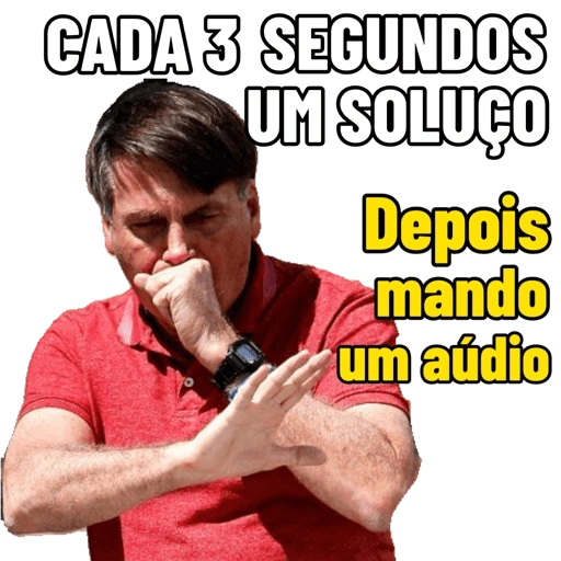 Figurinhas Manda audio para whatsapp