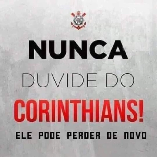 Figurinhas Nunca duvide do corinthians para whatsapp