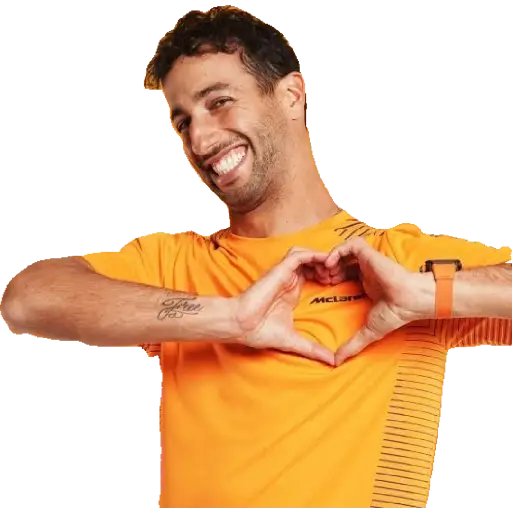 Figurinhas Daniel ricciardo para whatsapp