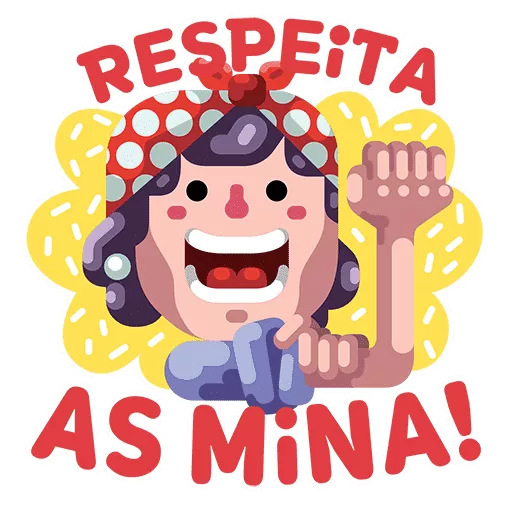 Figurinhas Feminismo para whatsapp