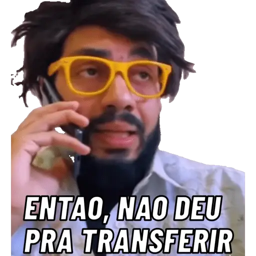 Figurinhas Nao deu pra transferir para whatsapp