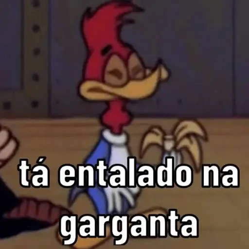Figurinhas Ta entalado na garganta para whatsapp