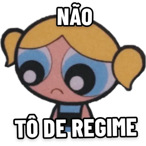 Figurinhas Regime para whatsapp