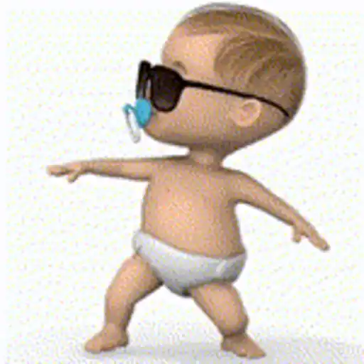 Figurinhas Bebe dancando para whatsapp
