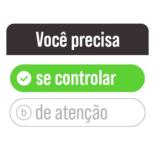 Figurinhas Voce precisa se controlar para whatsapp