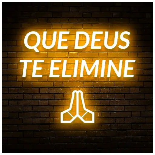 Figurinhas Que deus te elimine para whatsapp