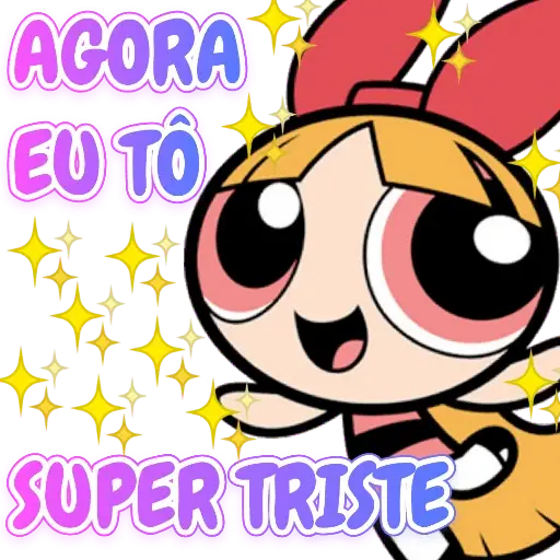 Figurinhas Agora eu to super triste para whatsapp