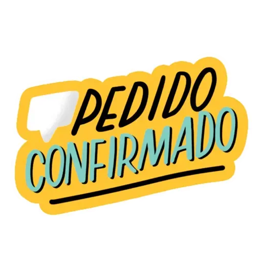 Figurinhas Pedido confirmado para whatsapp