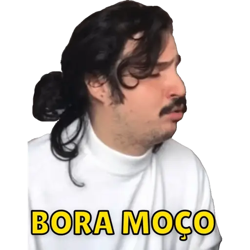 Figurinhas Bora moco para whatsapp
