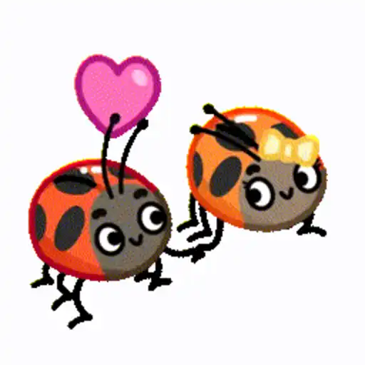 Figurinhas Joaninha para whatsapp