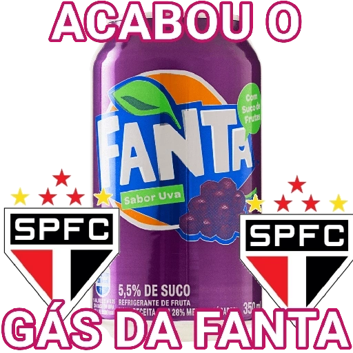 Figurinhas Fanta uva para whatsapp