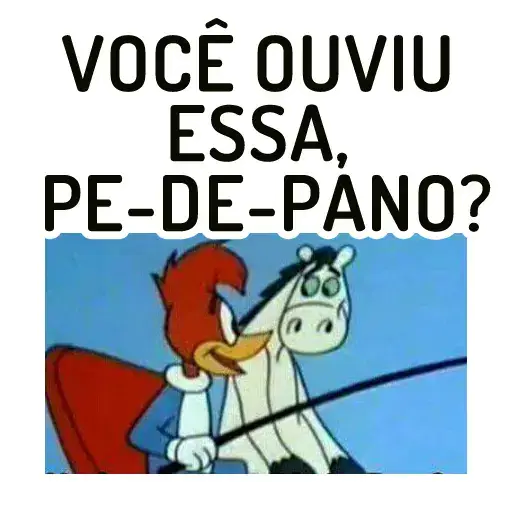 Figurinhas Pe de pano para whatsapp