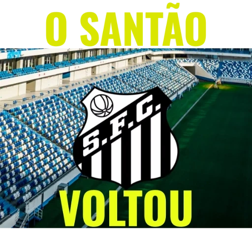 Figurinhas O santos voltou para whatsapp