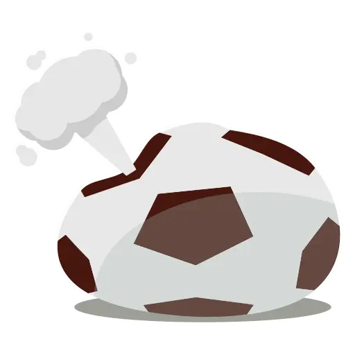 Figurinhas Bola murcha para whatsapp