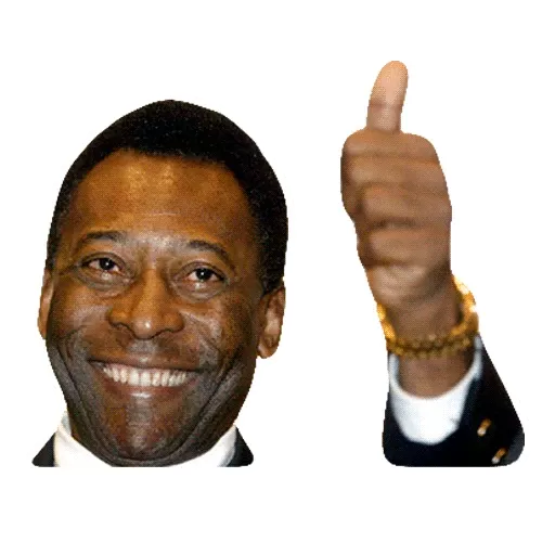 Figurinhas Pelé para whatsapp