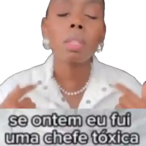 Figurinhas Chefe toxica para whatsapp