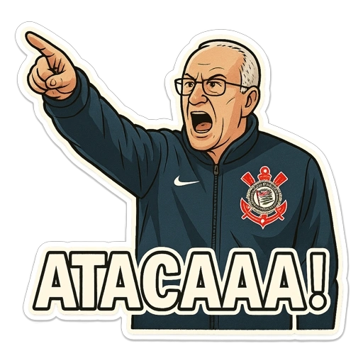 Figurinhas Dorival junior para whatsapp